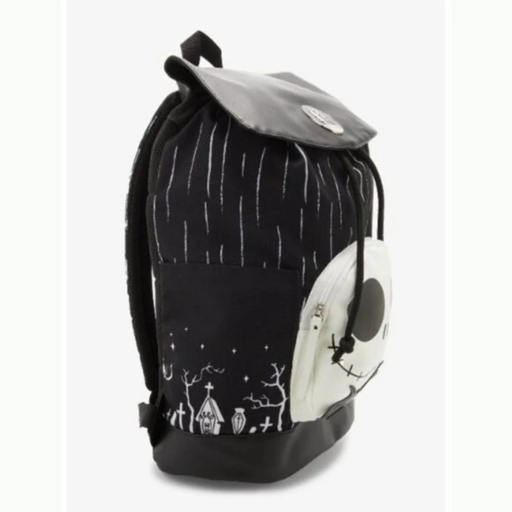 Bioworld The Nightmare Before Christmas Jack Glow In‎ The Dark Slouch Backpack